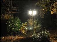 Eclairage exterieur : lampadaire